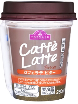 カフェラテビター　トップバリュ