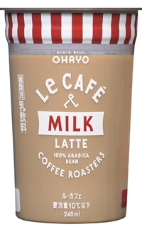 ルカフェ ミルクラテ オハヨー乳業