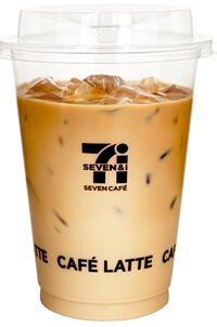 ７カフェ　アイスカフェラテ セブンイレブン